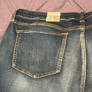 JCPenney Women's Ankle & Cropped Jeans - Dark Blue